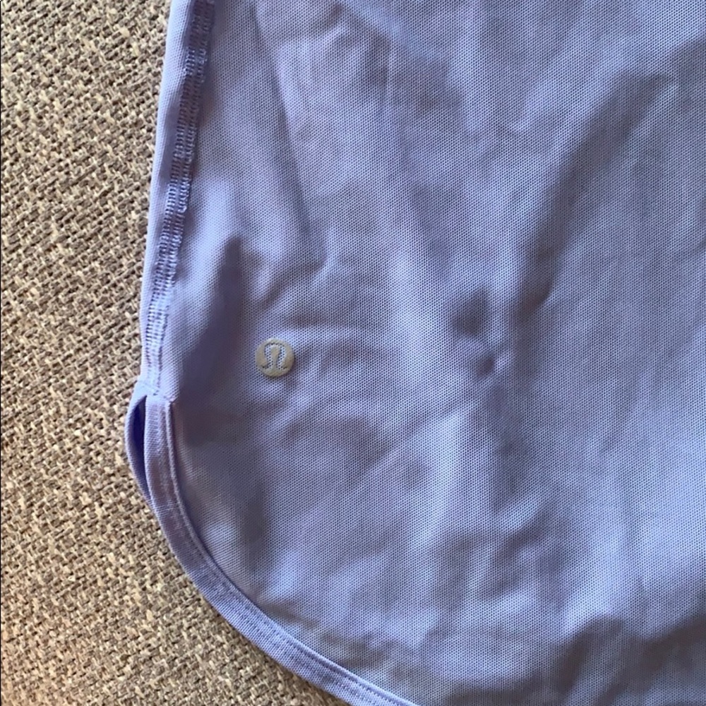 Lululemon lavender mesh tank